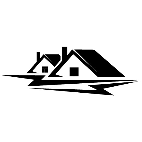 Sticker logo maison